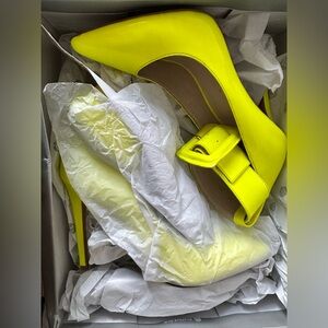 Yellow Women's Heels